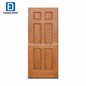 Fangda 6 panel fiberglass shed door